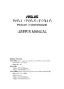 Asus P2B-L P2B-L User Manual