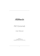 ASRock P67-Extreme6 User Manual