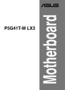 Asus P5G41T M LX3 User Manual